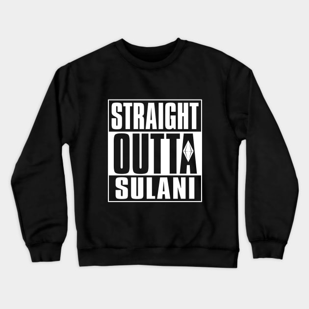 Straight Outta Sulani Crewneck Sweatshirt by S3_Illustration